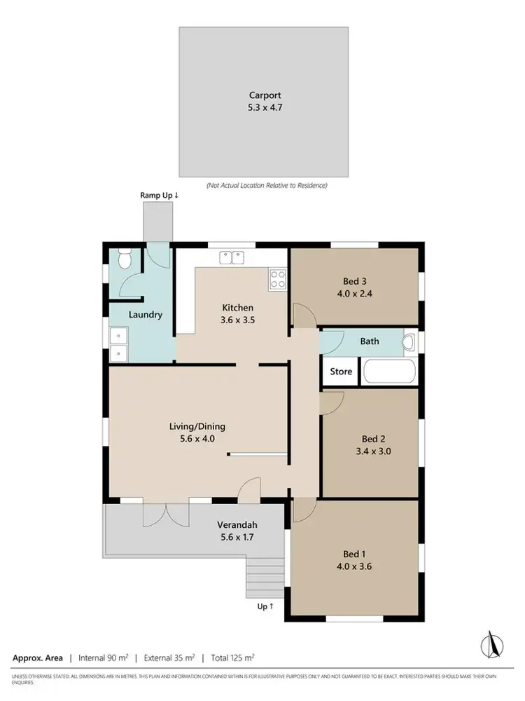 Floorplan of Homely house listing, 155 Minimine Street, Stafford QLD 4053