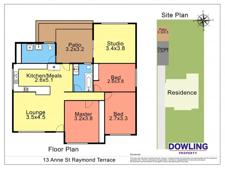 Floorplan of Homely house listing, 13 ANNE STREET, Raymond Terrace NSW 2324