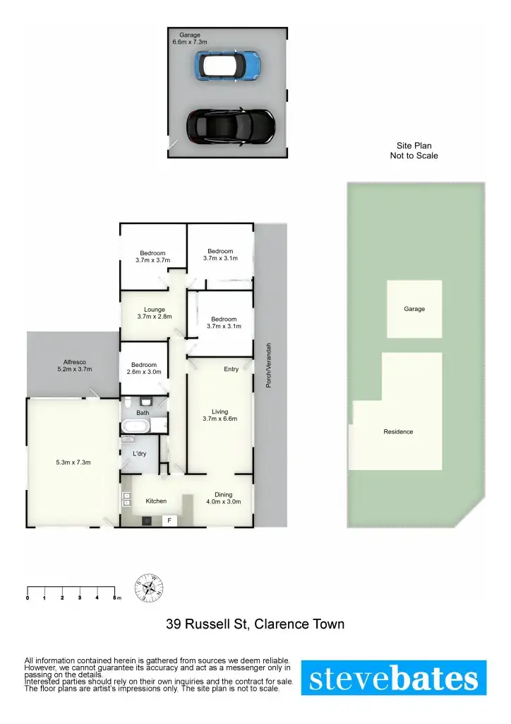 Floorplan of Homely house listing, 39 Russell Street, Clarence Town NSW 2321