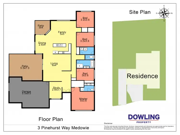 Floorplan of Homely house listing, 3 PINEHURST WAY, Medowie NSW 2318