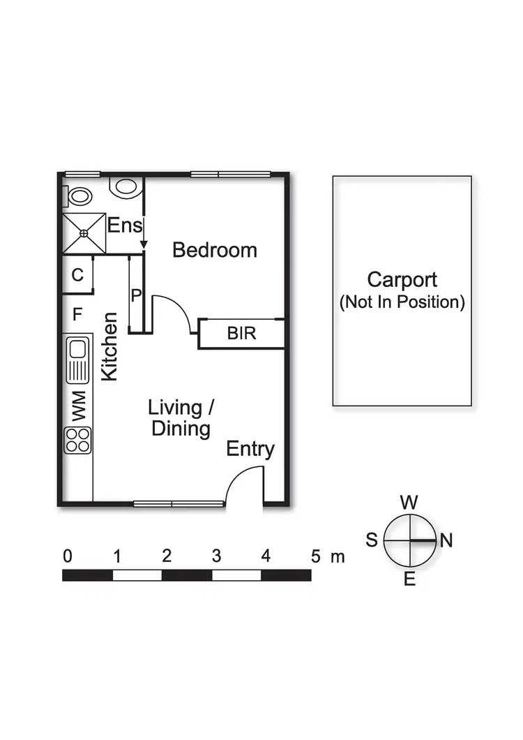 Floorplan of Homely apartment listing, 12/66 Woornack Road, Carnegie VIC 3163