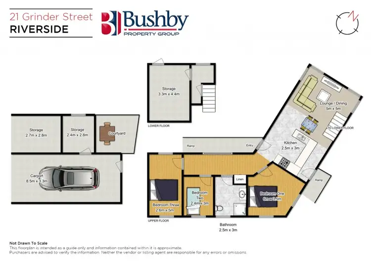 Floorplan of Homely house listing, 21 Grinter Street, Riverside TAS 7250