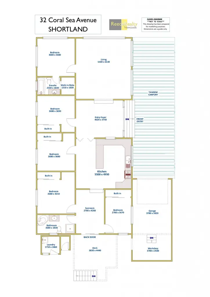 Floorplan of Homely house listing, 32 Coral Sea Avenue, Shortland NSW 2307