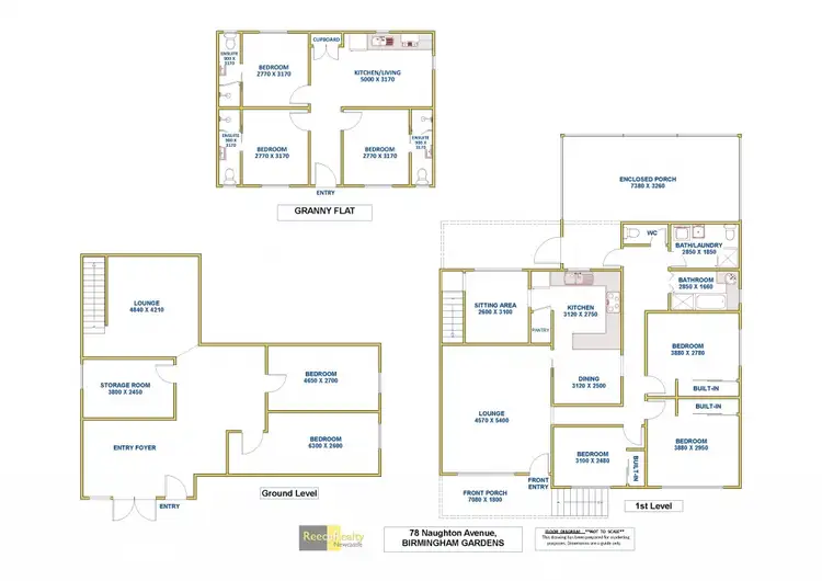 Floorplan of Homely house listing, 78 Naughton Avenue, Birmingham Gardens NSW 2287