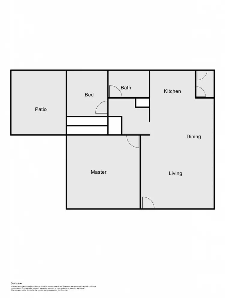 Floorplan of Homely unit listing, 2/22 Elwin Road, Raymond Terrace NSW 2324