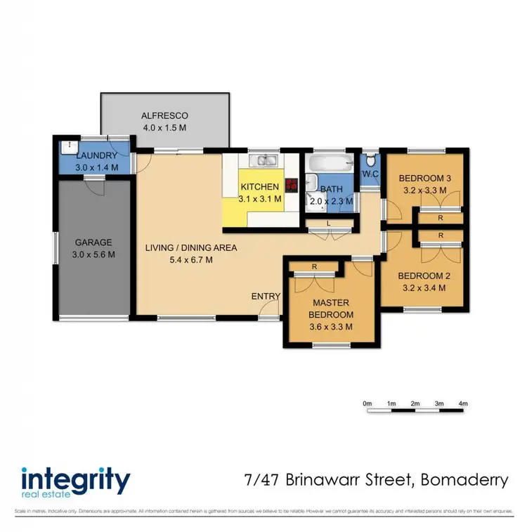 Floorplan of Homely villa listing, 7/47 Brinawarr Street, Bomaderry NSW 2541