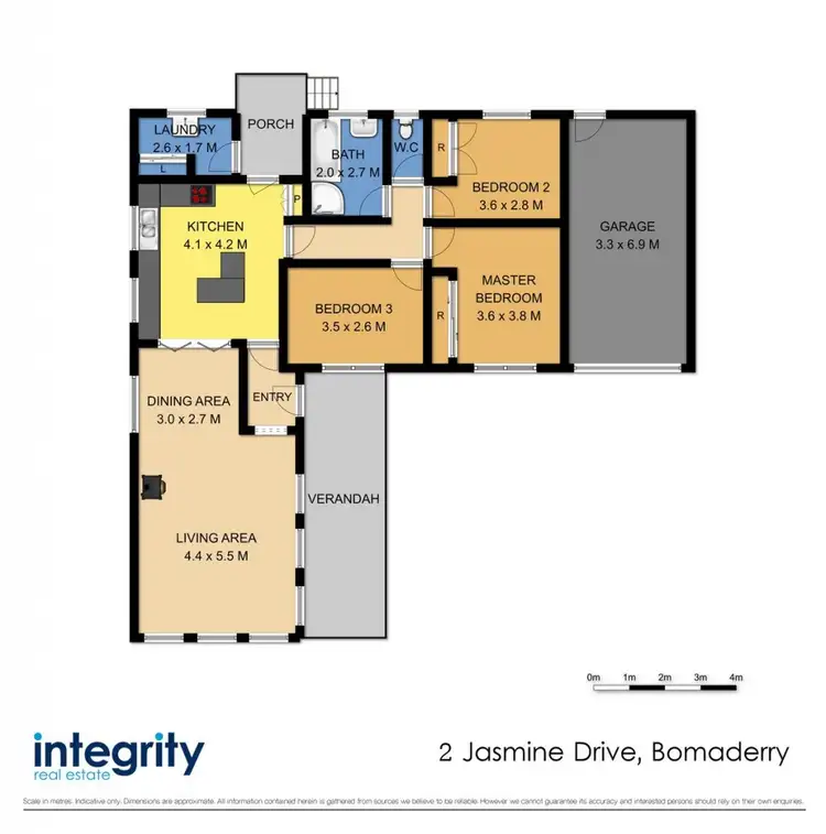 Floorplan of Homely house listing, 2 Jasmine Drive, Bomaderry NSW 2541