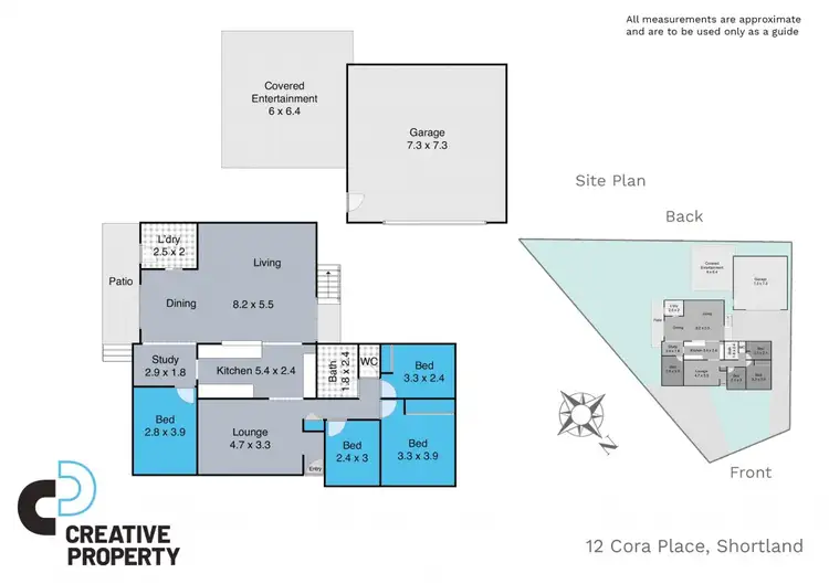 Floorplan of Homely house listing, 12 Cora Place, Shortland NSW 2307