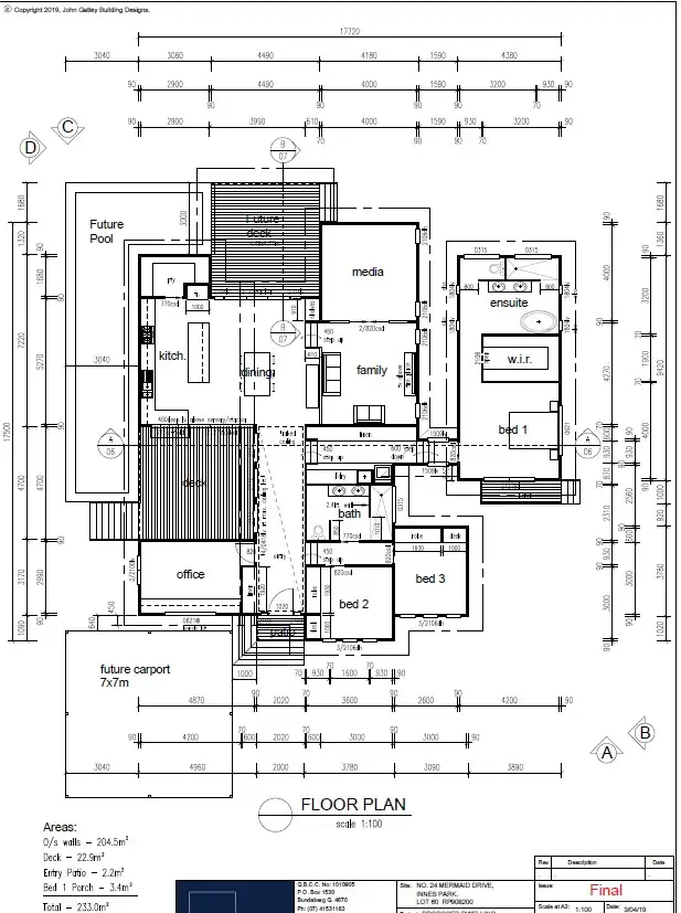 Floorplan of Homely land listing, 24 Mermaid Cr, Innes Park QLD 4670