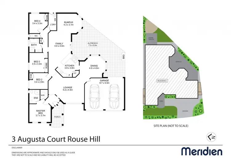 Floorplan of Homely house listing, 3 Augusta Court, Rouse Hill NSW 2155