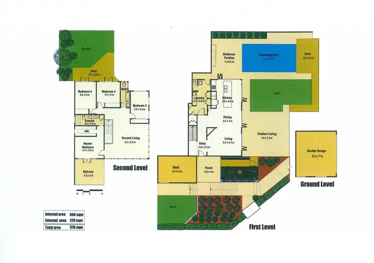 Floorplan of Homely house listing, 64 Fewings Street, Toowong QLD 4066