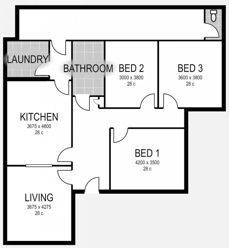 Floorplan of Homely house listing, 15 Appin Street, Wangaratta VIC 3677