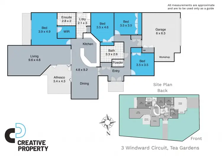 Floorplan of Homely house listing, 3 Windward Circuit, Tea Gardens NSW 2324