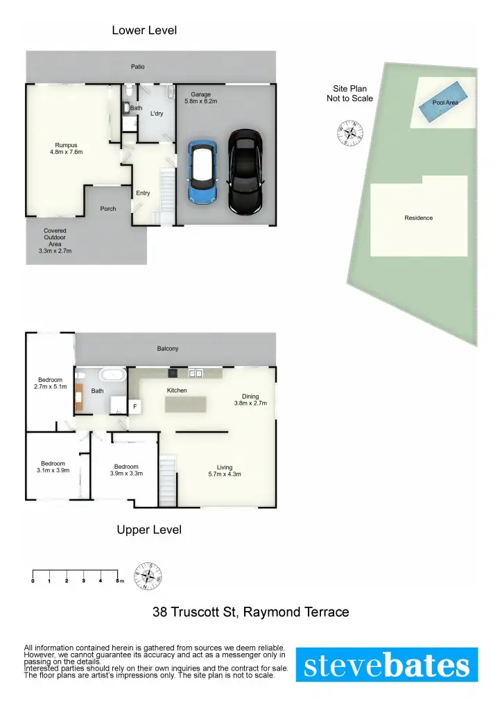 Floorplan of Homely house listing, 38 Truscott Street, Raymond Terrace NSW 2324