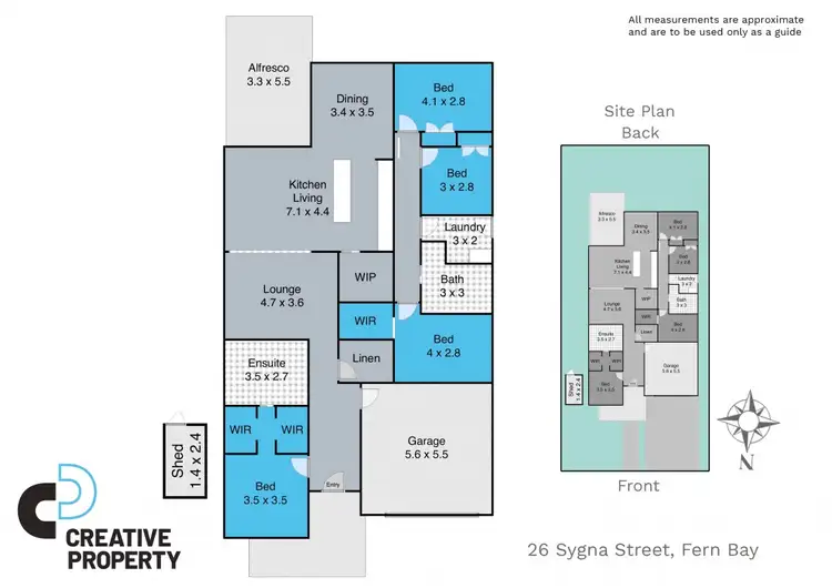 Floorplan of Homely house listing, 26 Sygna Street, Fern Bay NSW 2295