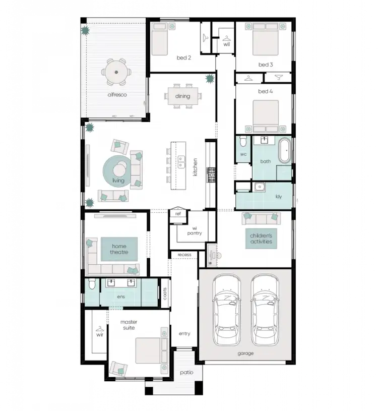 Floorplan of Homely house listing, Address available on request