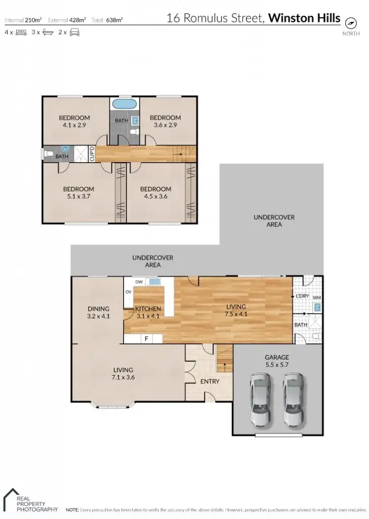 Floorplan of Homely house listing, 16 Romulus Street, Winston Hills NSW 2153