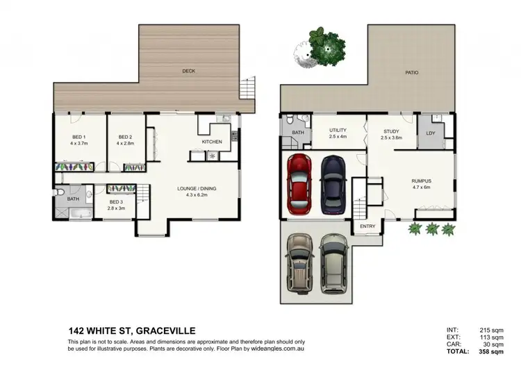 Floorplan of Homely house listing, 142 White Street, Graceville QLD 4075