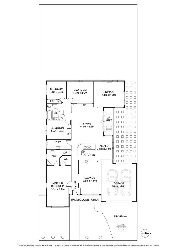 Floorplan of Homely house listing, 187 Thames Boulevard, Tarneit VIC 3029