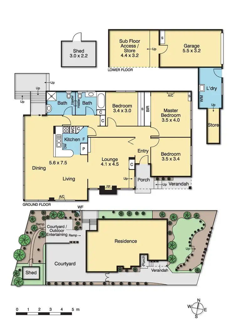 Floorplan of Homely house listing, 174 Graham Road, Viewbank VIC 3084