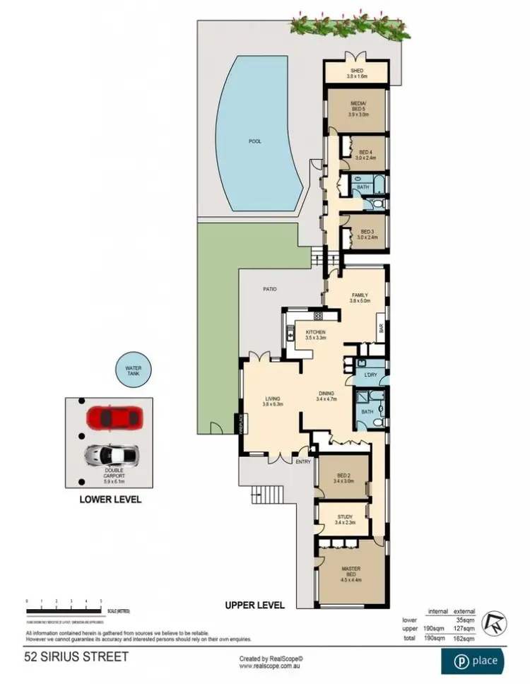 Floorplan of Homely house listing, 52 Sirius Street, Coorparoo QLD 4151