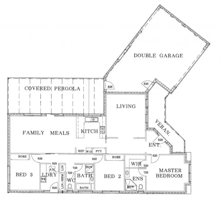 Floorplan of Homely house listing, 3 Thames Place, Mildura VIC 3500