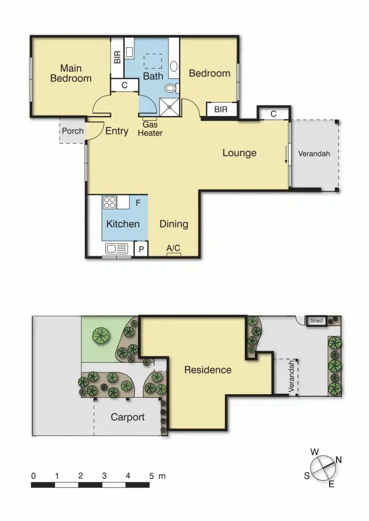 Floorplan of Homely unit listing, 18/43 Railway Parade, Eltham VIC 3095