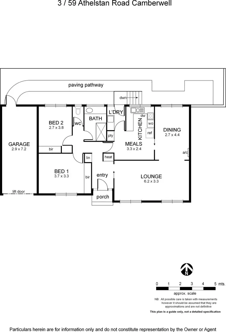 Floorplan of Homely unit listing, 3/59 Athelstan Road, Camberwell VIC 3124