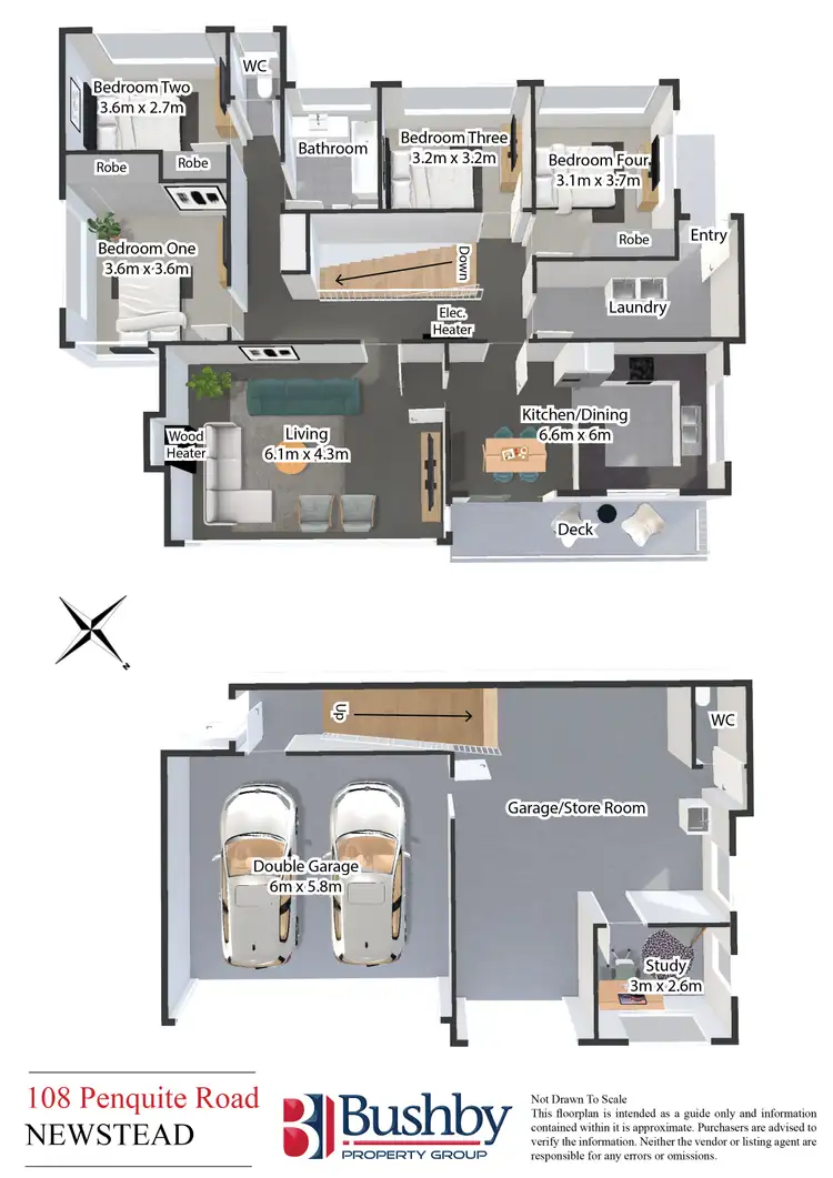 Floorplan of Homely house listing, 108 Penquite Road, Newstead TAS 7250