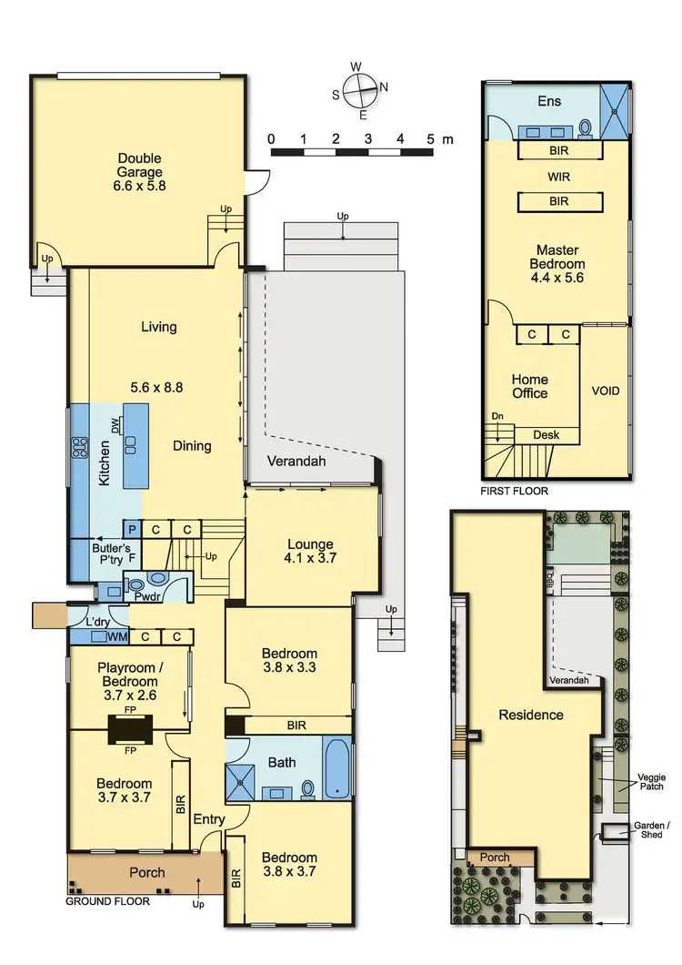 Floorplan of Homely house listing, 25 George Street, Moonee Ponds VIC 3039