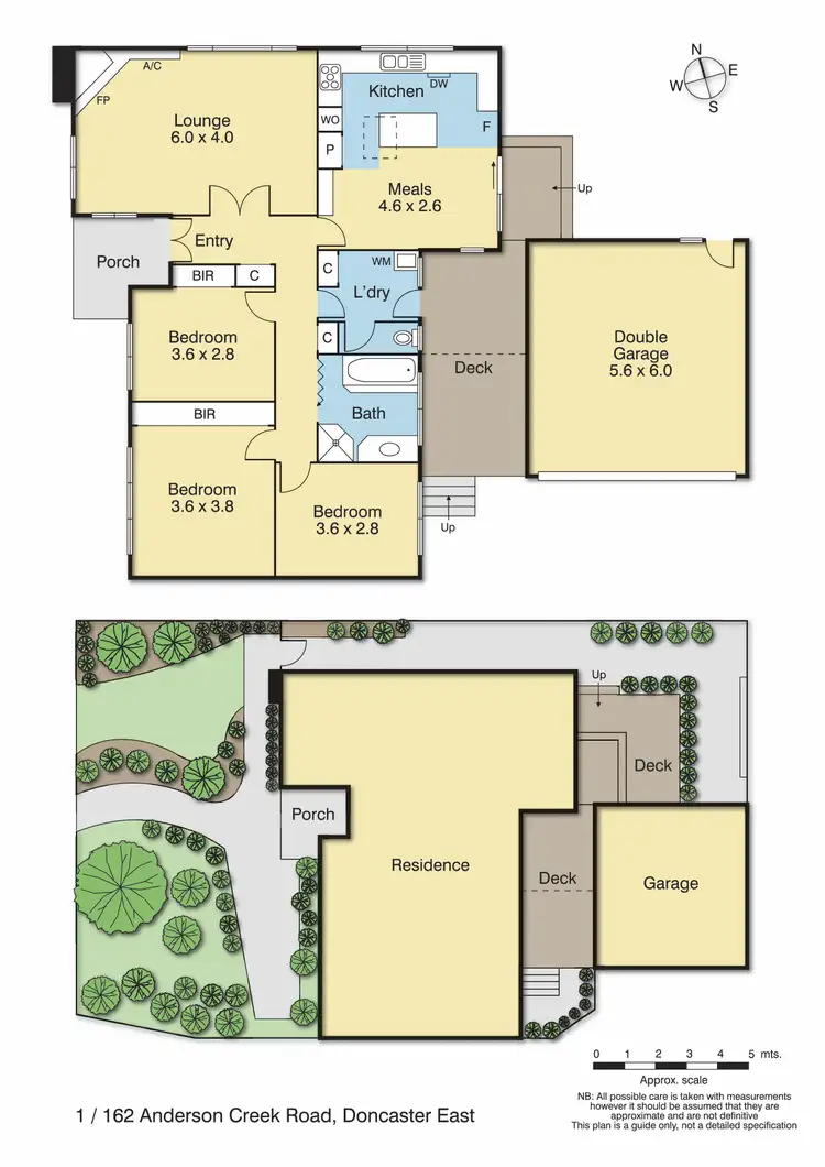 Floorplan of Homely townhouse listing, 1/162 Andersons Creek Road, Doncaster East VIC 3109