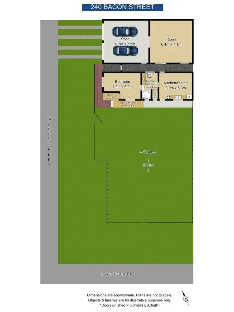 Floorplan of Homely house listing, 240 Bacon Street, Grafton NSW 2460