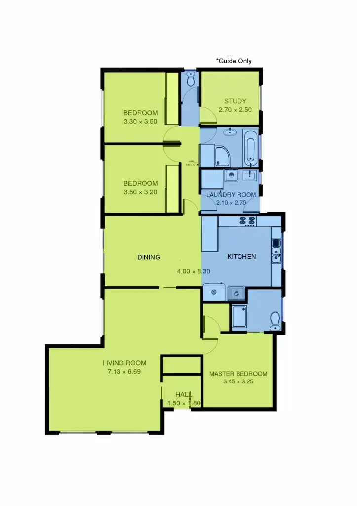 Floorplan of Homely house listing, 20 Flinders Road, St Leonards VIC 3223