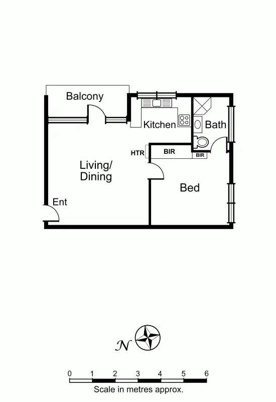 Floorplan of Homely apartment listing, 4/48 Sutherland Road, Armadale VIC 3143