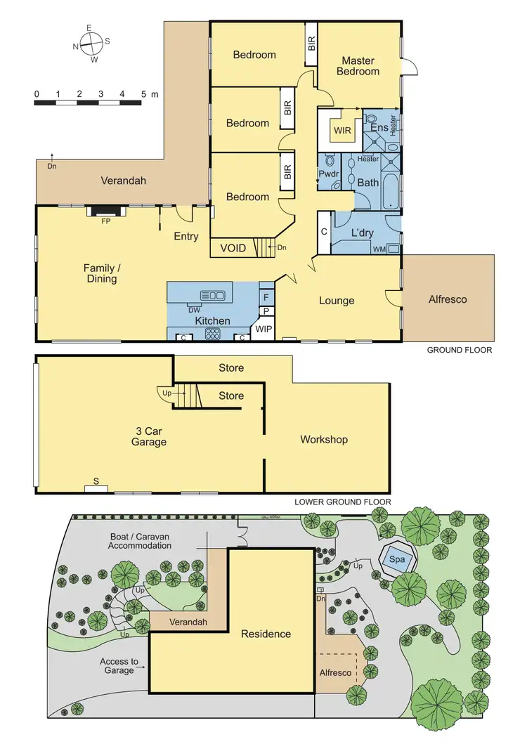Floorplan of Homely house listing, 5 Balmoral Circuit, Eltham VIC 3095