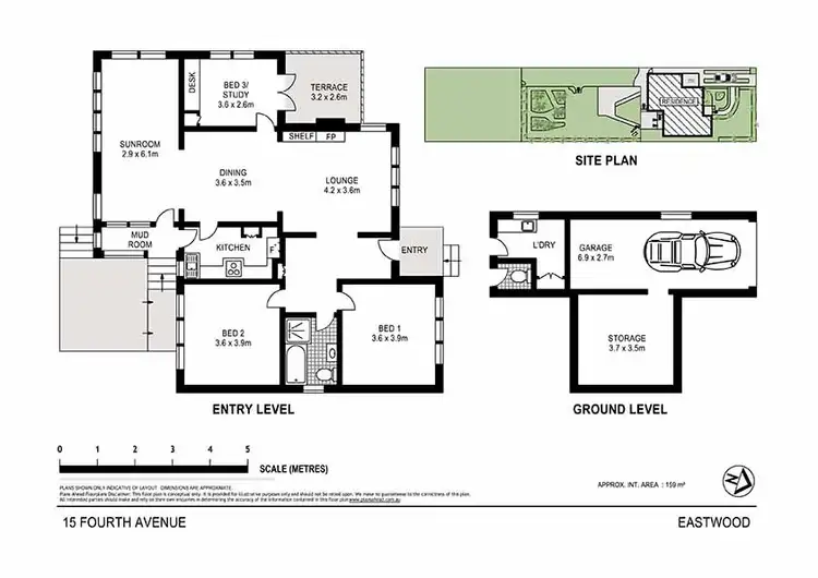 Floorplan of Homely house listing, 15 Fourth Avenue, Denistone NSW 2114