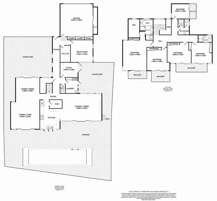 Floorplan of Homely house listing, 35 Riverview Place, Yeronga QLD 4104