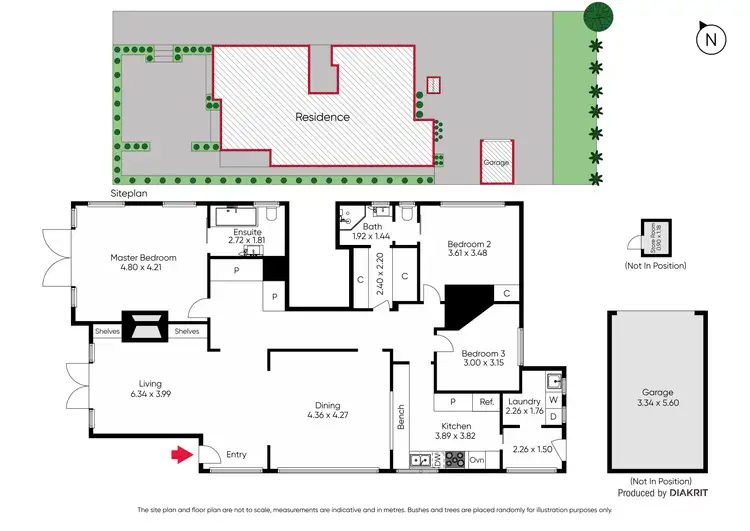 Floorplan of Homely apartment listing, 1/46 Denbigh Road, Armadale VIC 3143