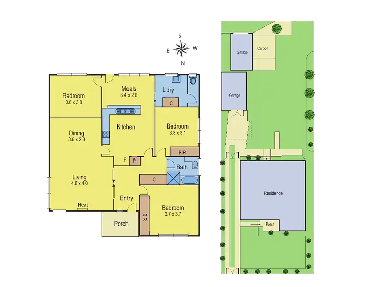Floorplan of Homely house listing, 37 Calder Street, Manifold Heights VIC 3218