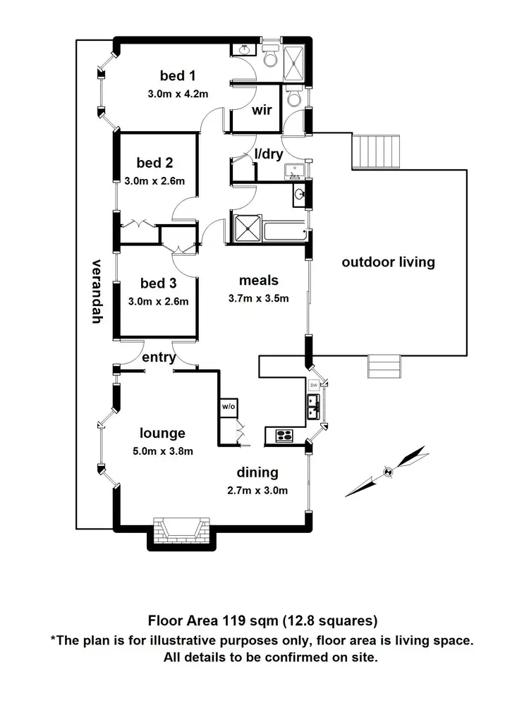 Floorplan of Homely house listing, 23 Russell Road, Gembrook VIC 3783