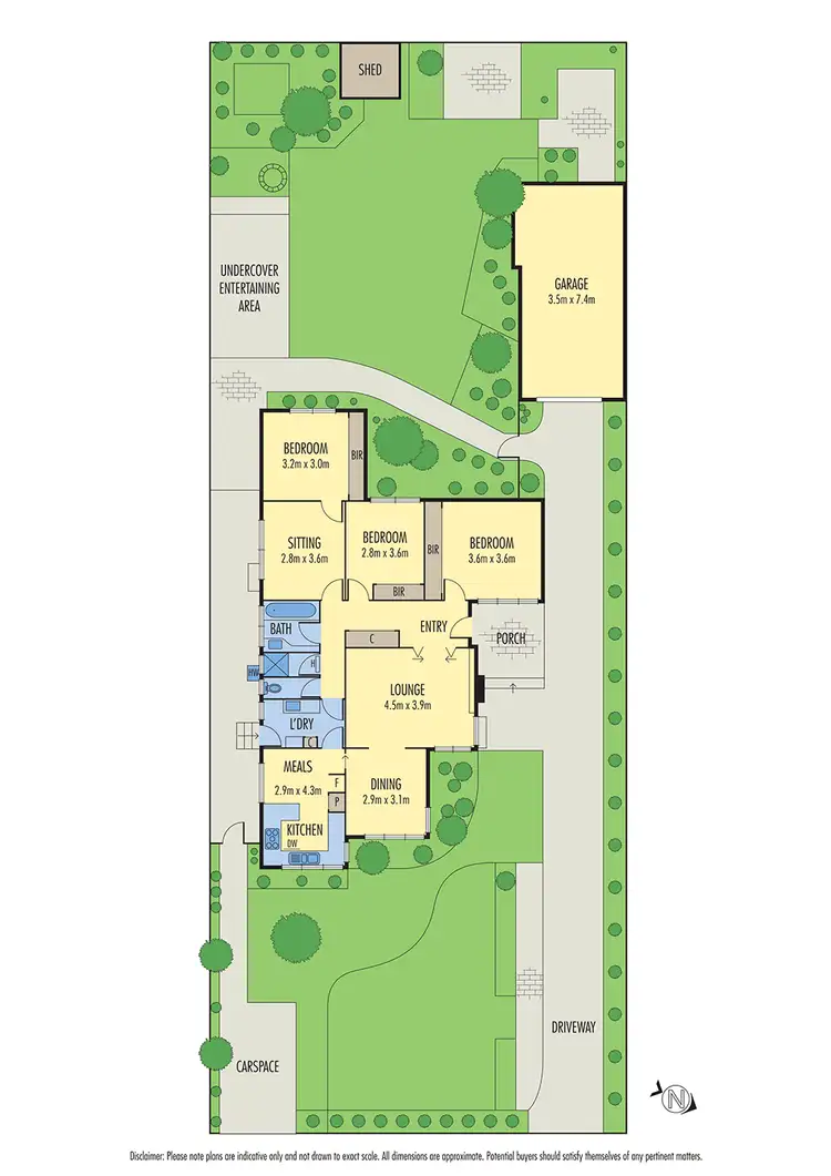 Floorplan of Homely house listing, 10 Chevron Court, Seaford VIC 3198
