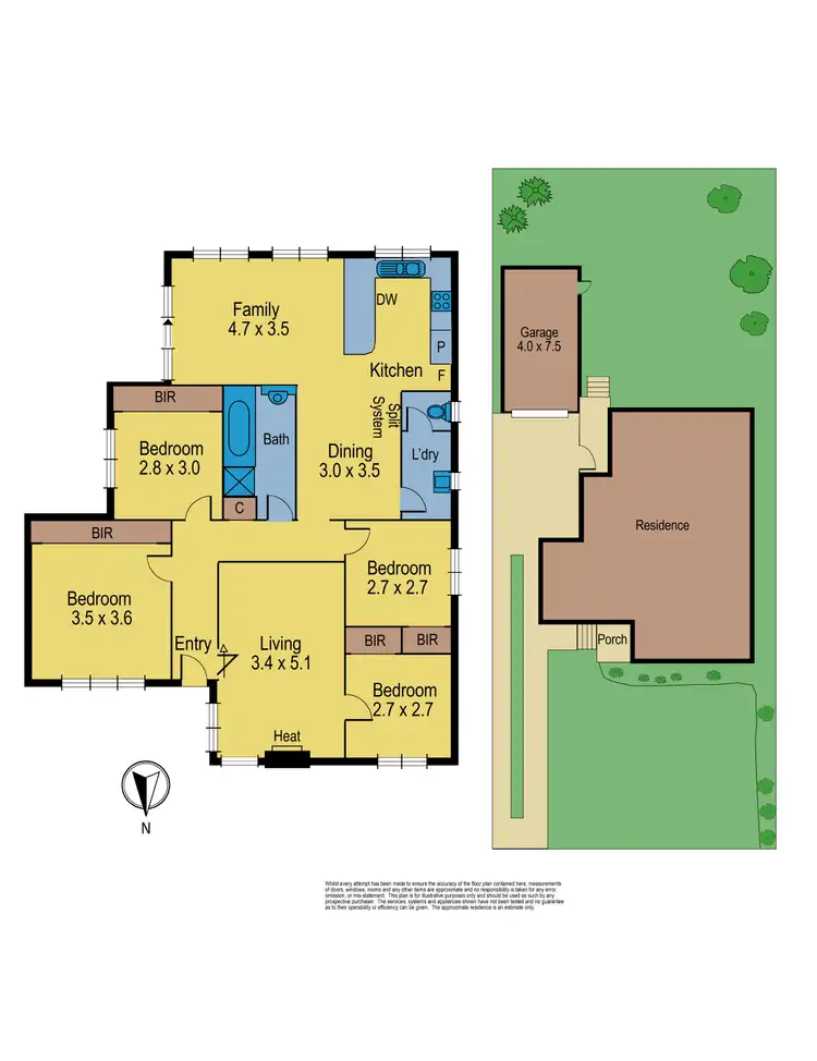 Floorplan of Homely house listing, 95 Settlement Road, Bundoora VIC 3083