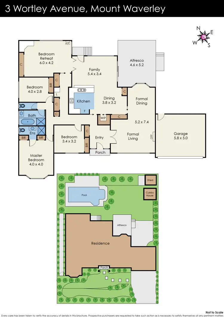 Floorplan of Homely house listing, 3 Wortley Avenue, Mount Waverley VIC 3149