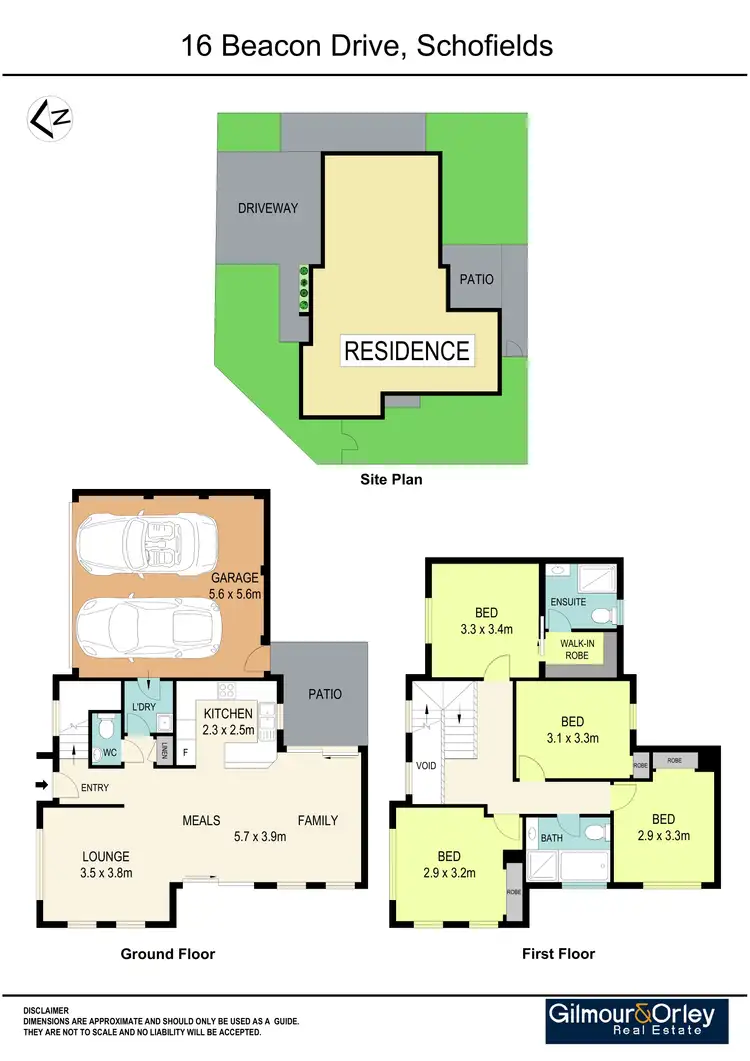 Floorplan of Homely house listing, 16 Beacon Drive, Schofields NSW 2762