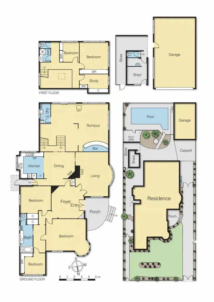 Floorplan of Homely house listing, 21 Rose Street, Ivanhoe VIC 3079