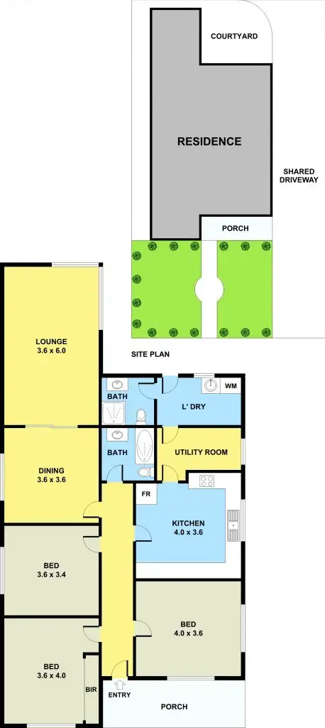 Floorplan of Homely house listing, 1/73 Isla Avenue, Glenroy VIC 3046