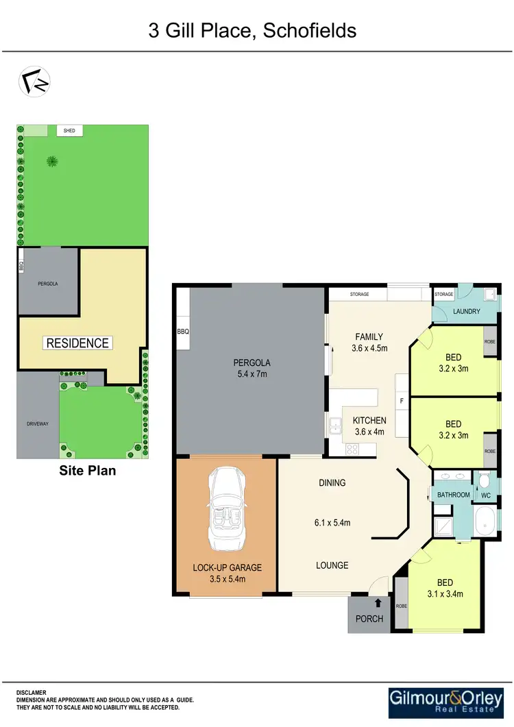 Floorplan of Homely house listing, 3 Gill Place, Schofields NSW 2762
