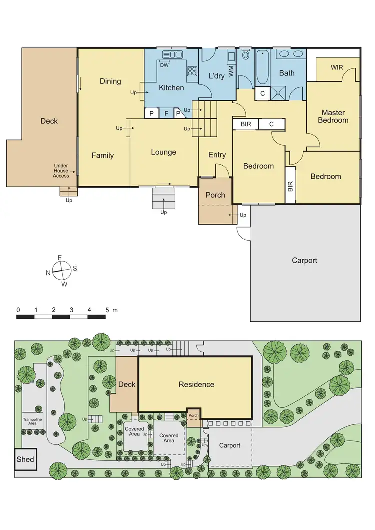 Floorplan of Homely house listing, 53 Frank Street, Eltham VIC 3095