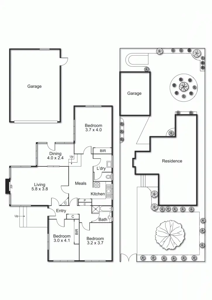 Floorplan of Homely house listing, 16 Manuka Street, Bentleigh East VIC 3165