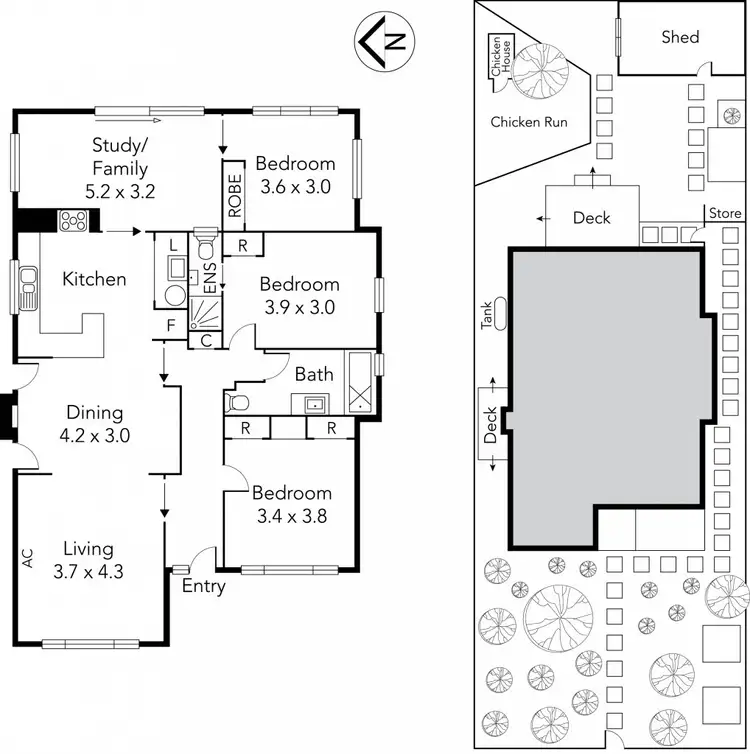 Floorplan of Homely house listing, 28A Scotia Street, Preston VIC 3072